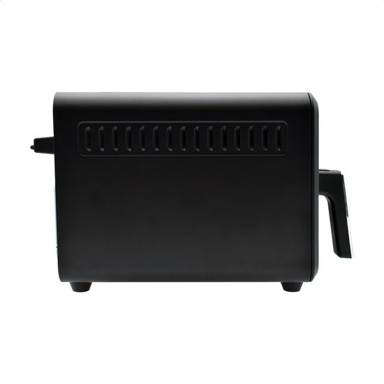 Wartmann Dubbele Airfryer XXL 11L - PFAS-vrije Heteluchtfriteuse - Infrarood - Dual Zone - 2 x 5.5L - 40–200°C - 8 Kookprogramma's - 2850W - WM-2511 AF - Zwart