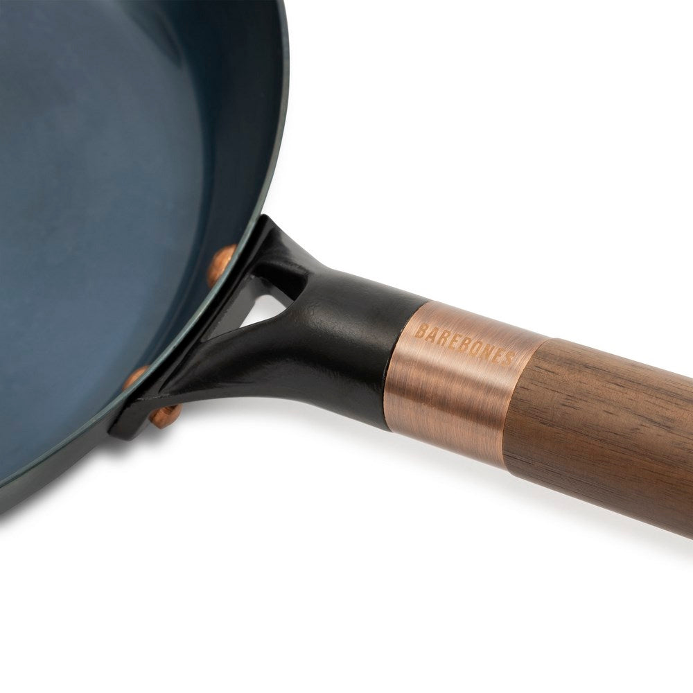 Barebones Blue Carbon Steel Skillet pan 12″ (30 cm)