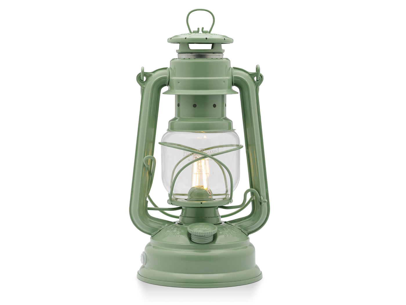 Feuerhand LED Stormlamp 276 Sage Green, inclusief gratis batterijen