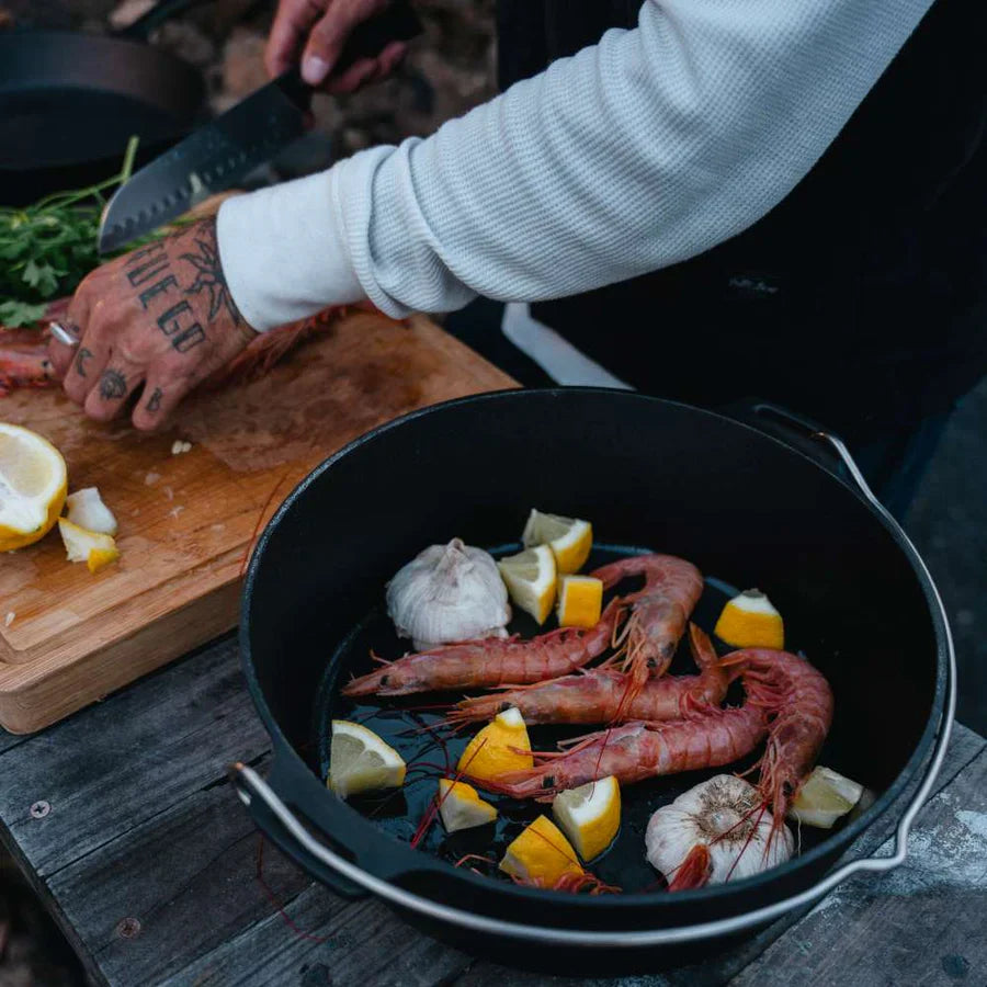 De Petromax Dutch Oven Essential FT6-t + RVS fituurmand DEAL!