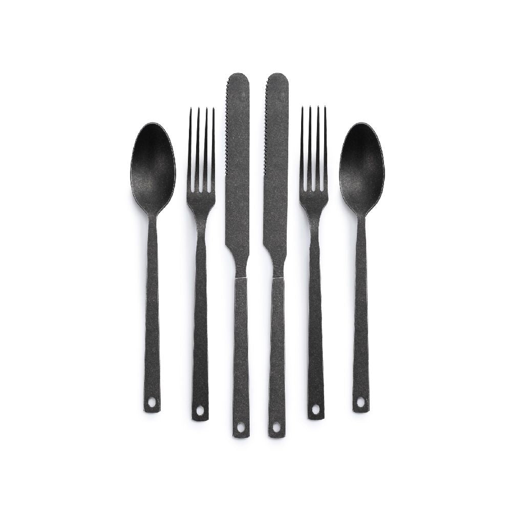 Barebones Flatware cutlery set 6 pieces