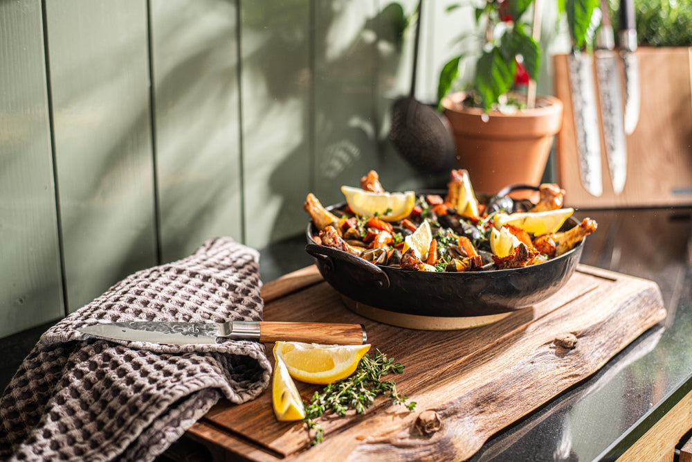 forged essential snijplank Large