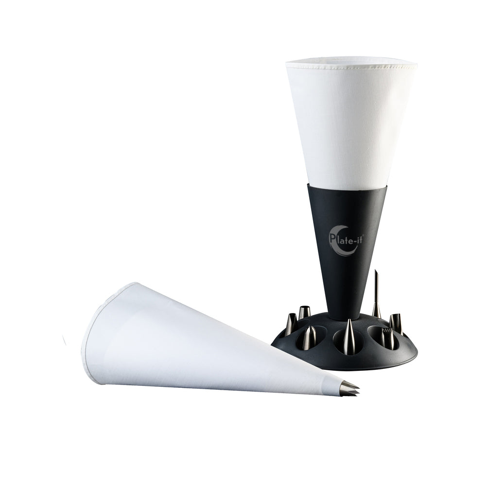 Plate-it bake it Spuitzakhouder Incl. accessoires 11-delige set