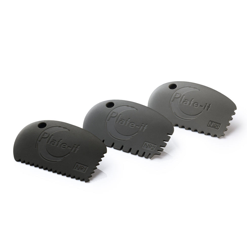 Plate-it Scrapers Vol. 1, 3-delige set