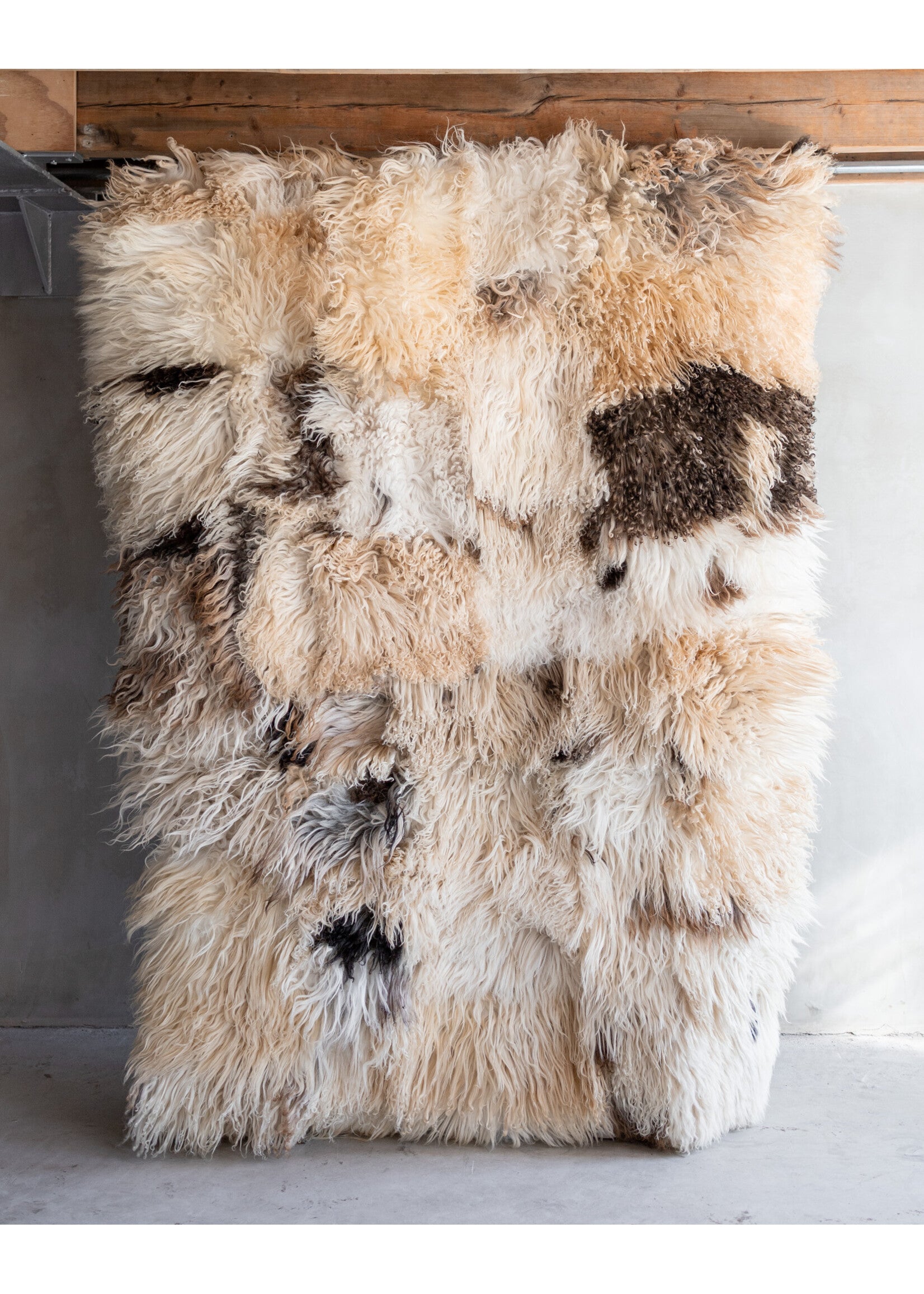 Van Buren Schapenvacht karpet krulvacht - 200x150cm