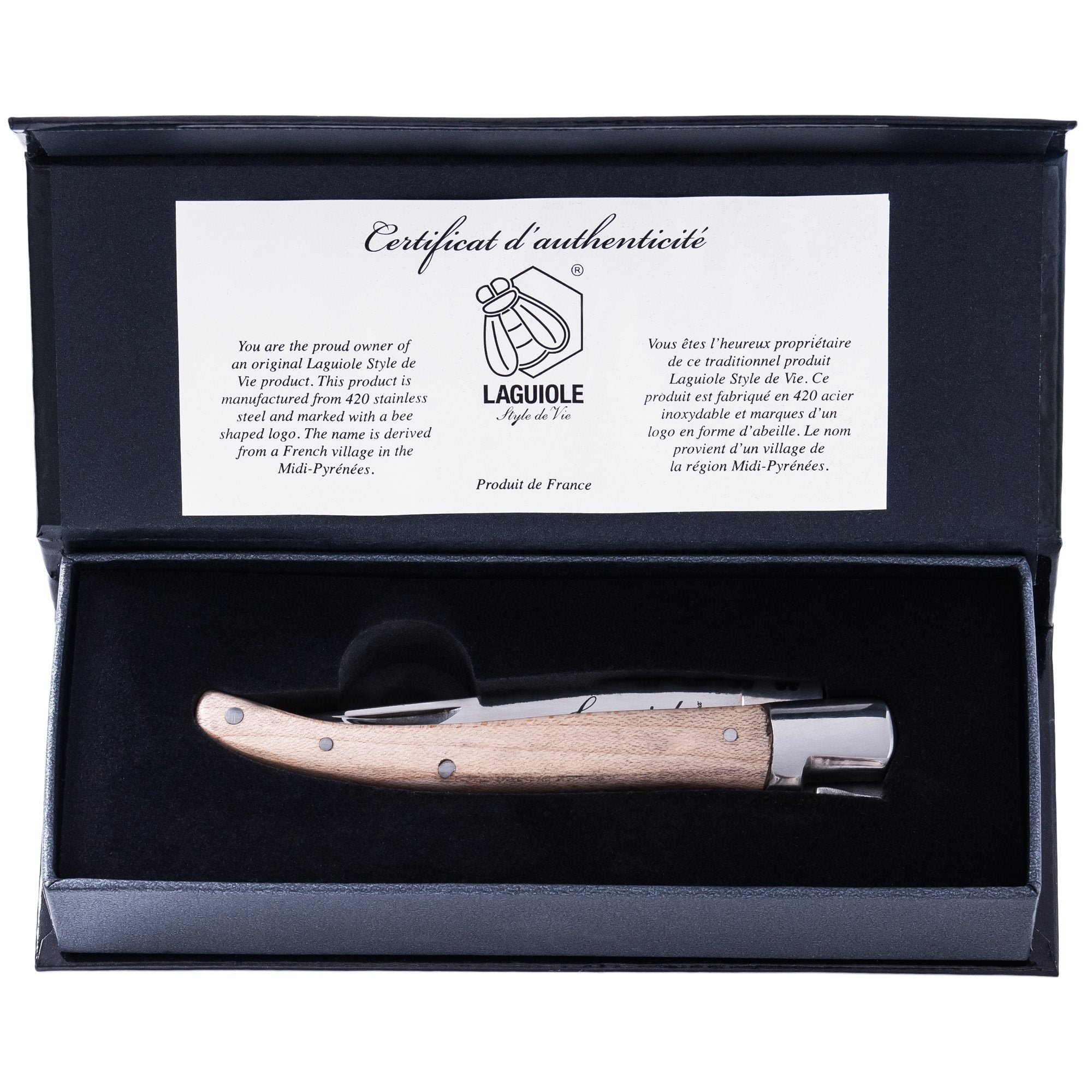 Style de Vie Laguiole zakmes Vuurbak.