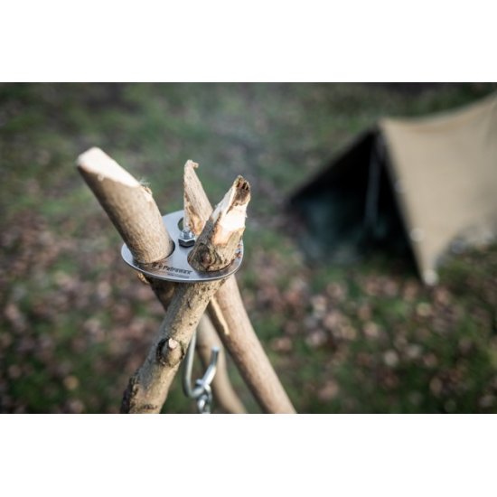 Bush boy - girl set. Petromax & Helko werk Vuurbak.