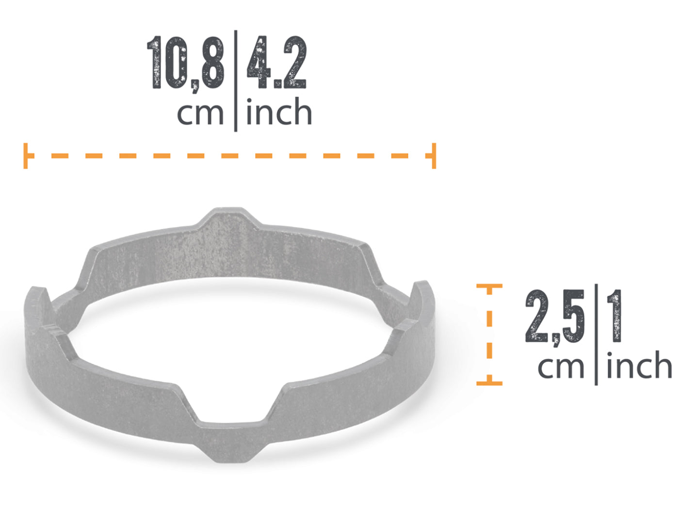 Petromax Atago grillplaat Opzetstuk Vuurbak.