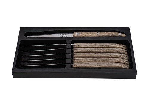 Laguiole style de vie Innovation Line steakmessen Vuurbak.