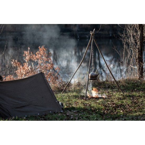 Bush boy - girl set. Petromax & Helko werk Vuurbak.