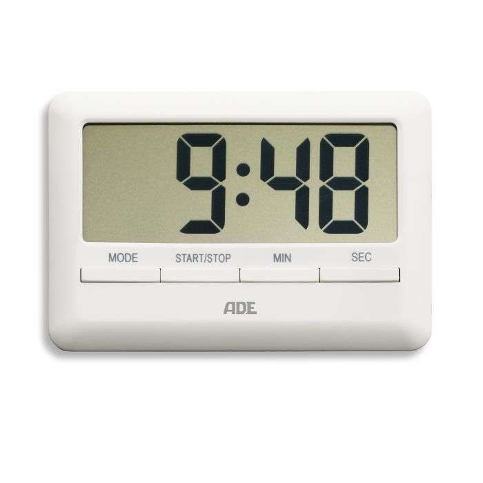 ADE kookwekker compact zwart of wit. Chemex essential. Extra's Vuurbak.