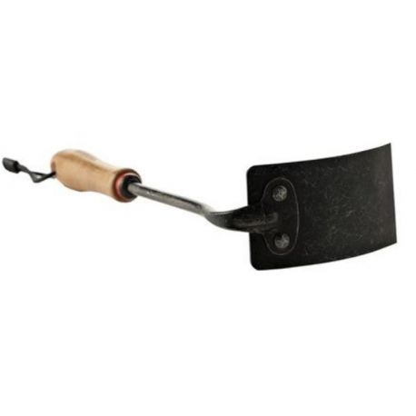 Barebones Square Hand Hoe/schoffel vierkant walnoot Vuurbak.