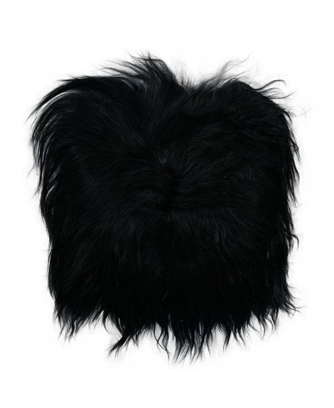 Van Buren. Chairpad IJslands schapenvacht Vuurbak.