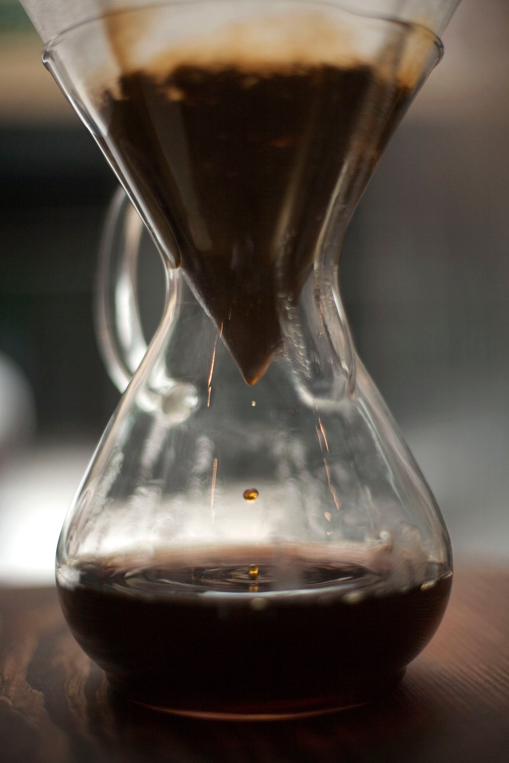 Chemex Glasshandle . Tot 6 cup Vuurbak.