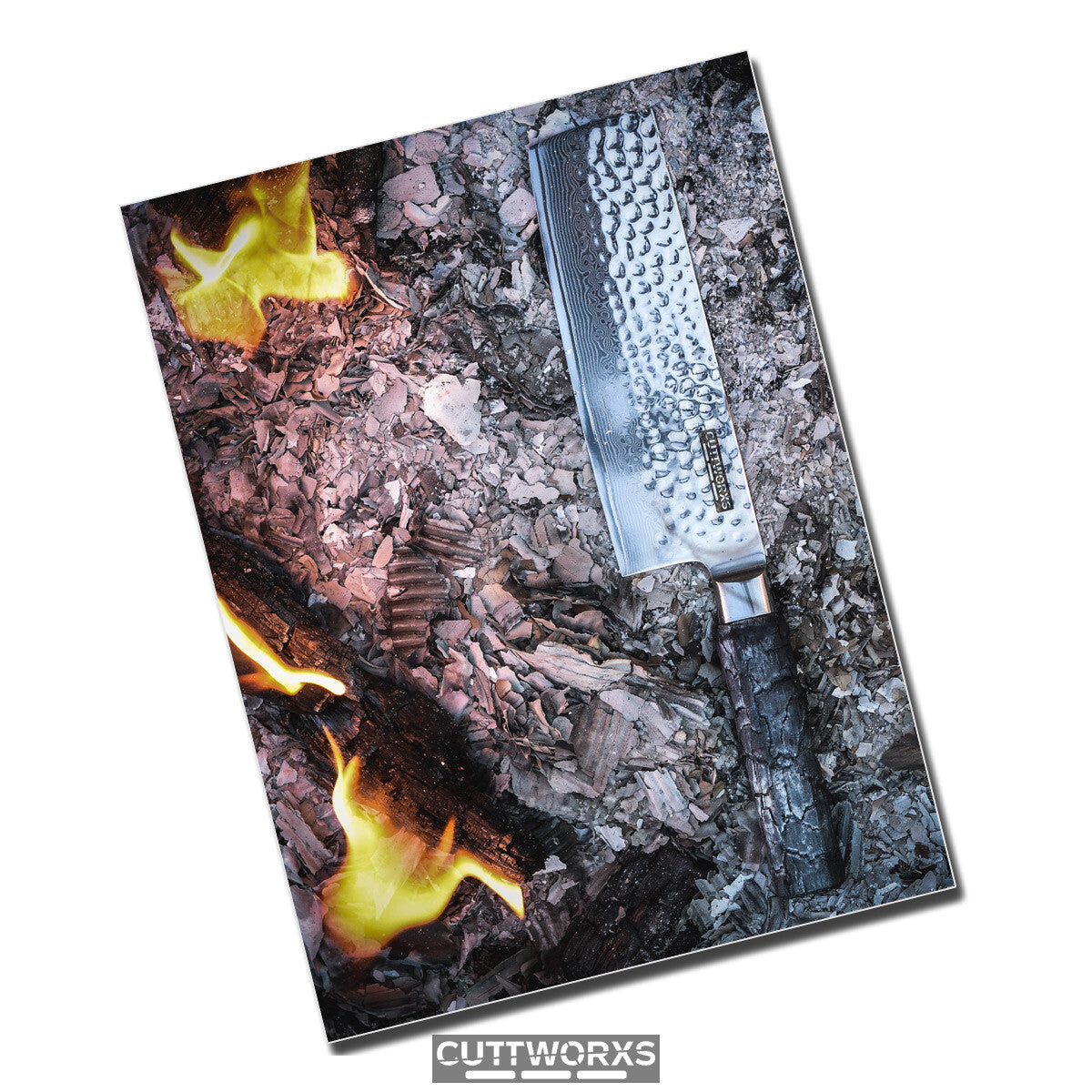 Forged. Cuttworxs Evolution FlameWOOD® Nakirimes Vuurbak.
