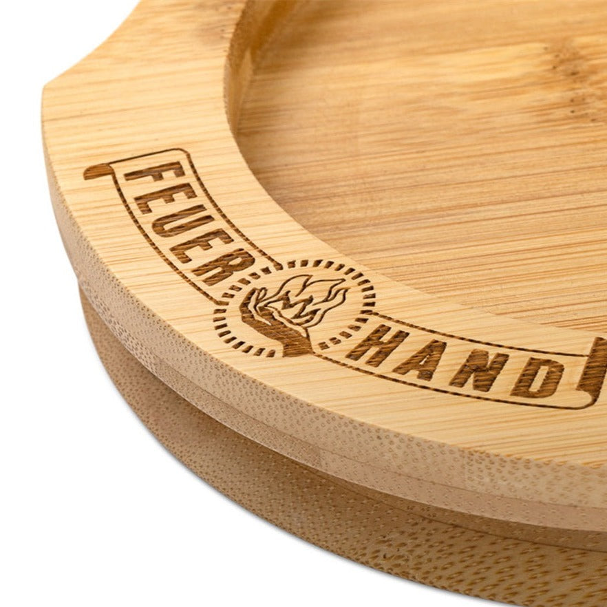 Feuerhand Bamboe Onderzetter Stormlamp 276 Vuurbak.