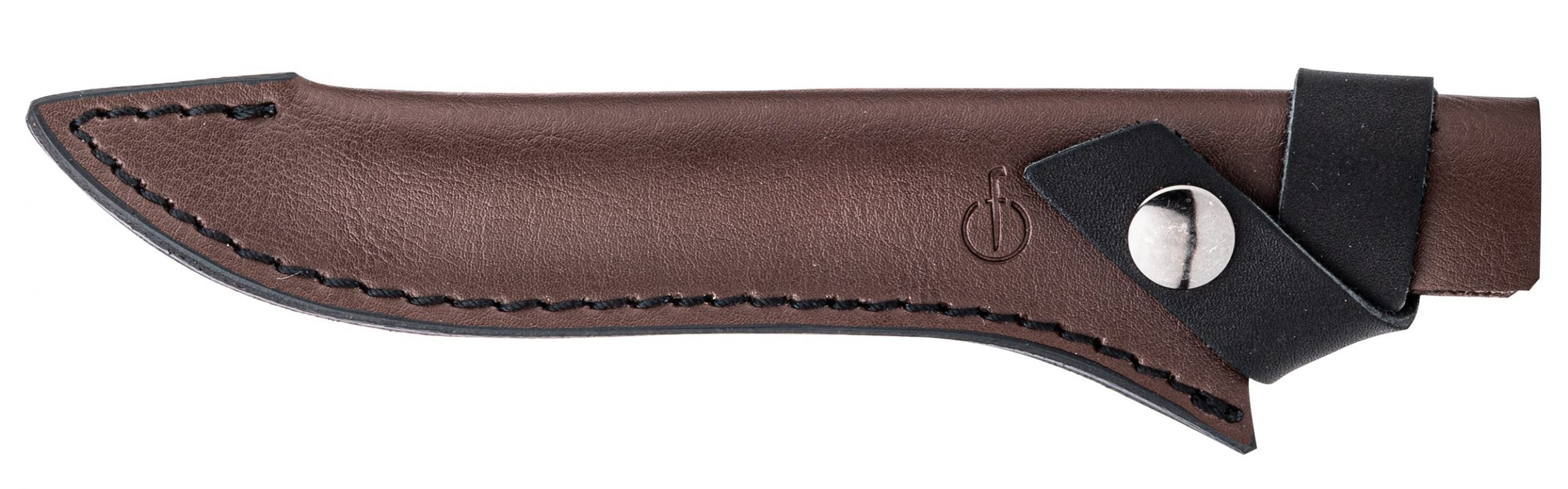 Leather forged uitbeenmes Vuurbak.