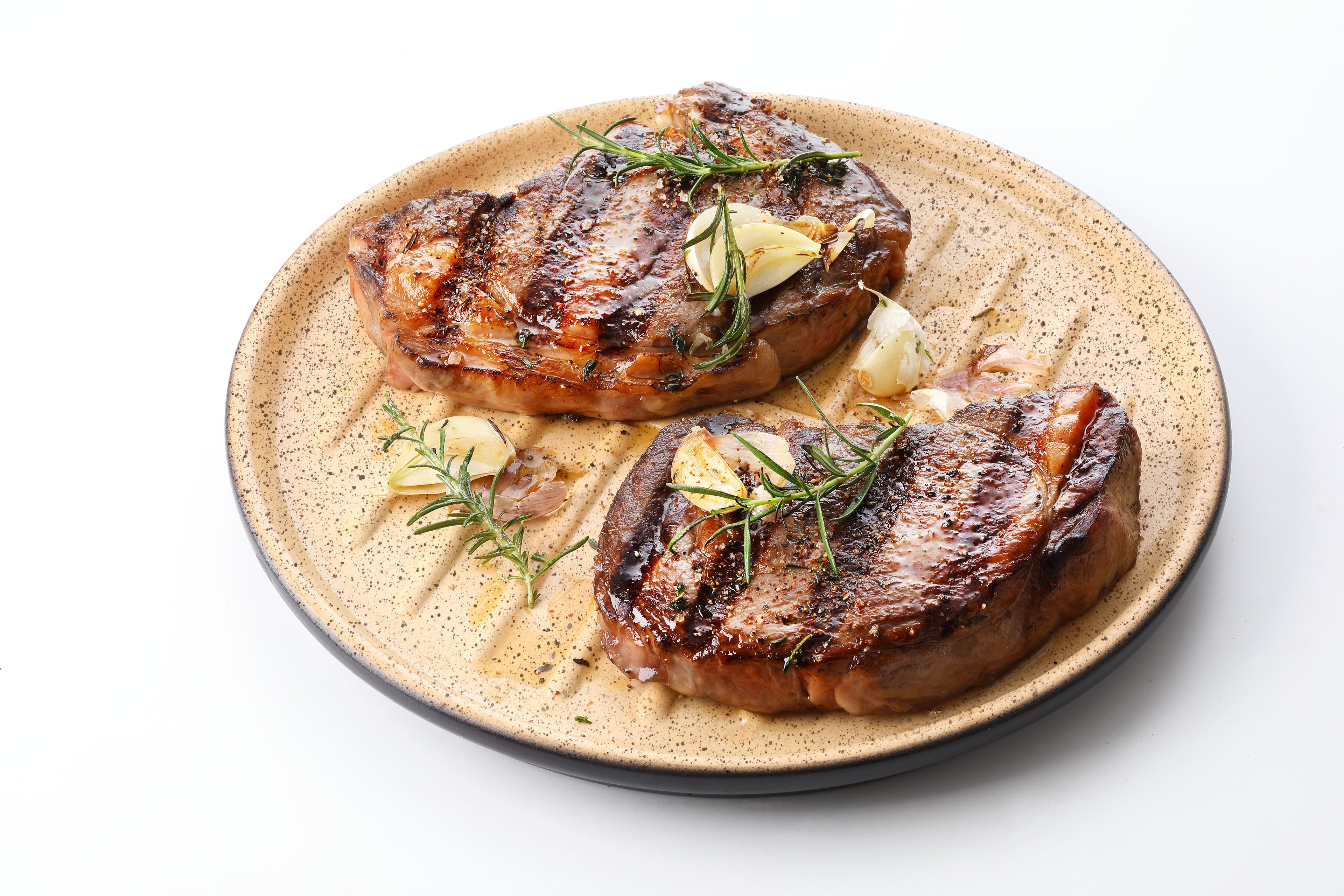 Römertopf-grillplaat-strepen Vuurbak.