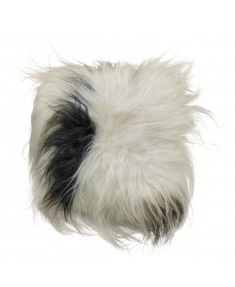 Van Buren. Chairpad IJslands schapenvacht Vuurbak.