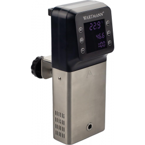 Wartmann. Sous vide regelaar. Elite II, WM-1509 SV. RVS + Wartmann waterbak! Vuurbak.