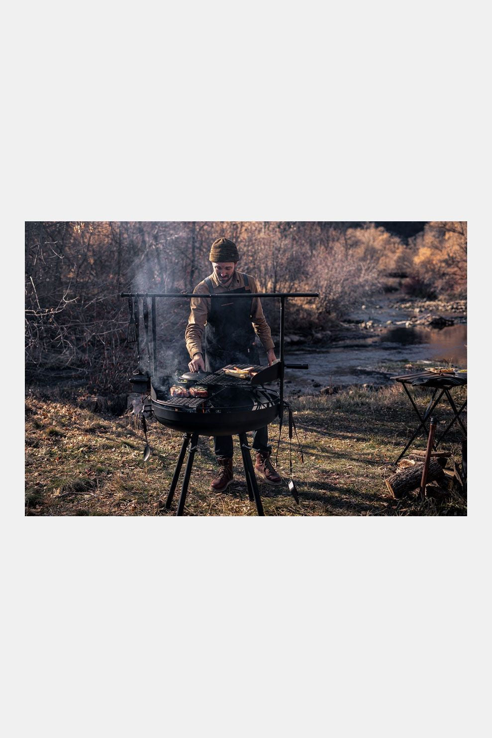 Barebones Cowboy grill systeem XLarge Vuurbak.