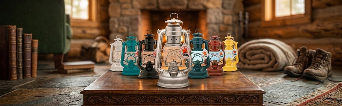 Feuerhand LED Storm Lamp 276 Metalic Gray