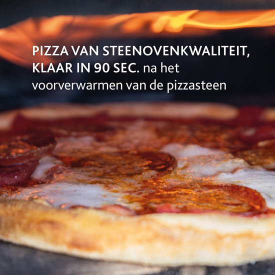 Boska pizzaoven. pallet korrels, draagbaar! Met Gratis deegroller en Boska Pizzaschep ter waarde van 49,95