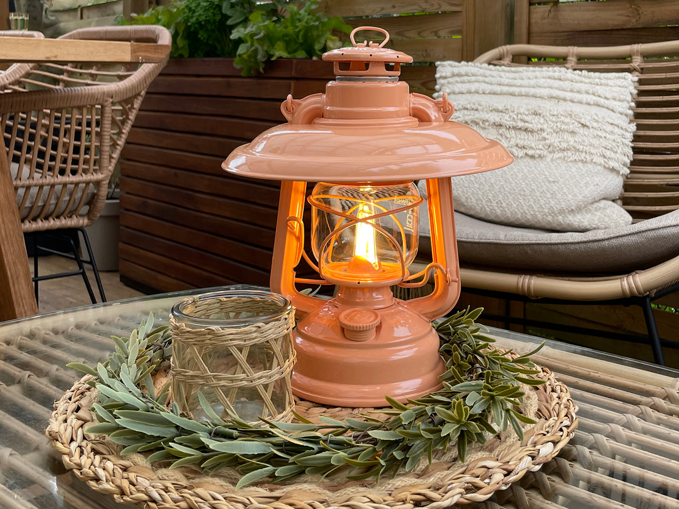 Feuerhand Stormlamp 276 Soft Peach