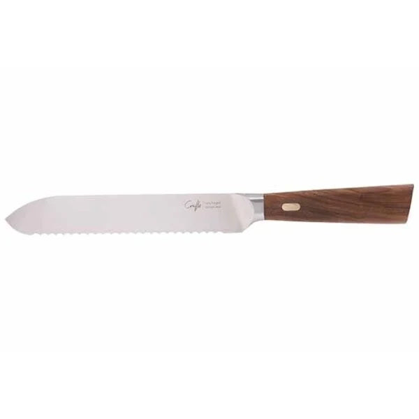 Couteaux & Co Broodmes 20cm Walnoten Handvat