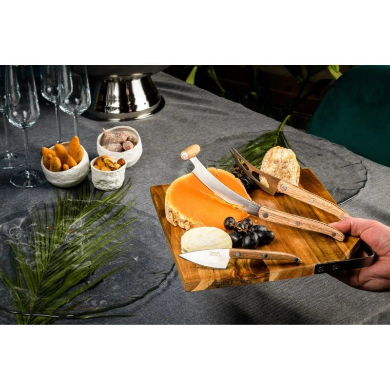 Boska Life Collection kaasfondue-set koper dubbeldeal met gratis kaasplank -messenset van style de vie