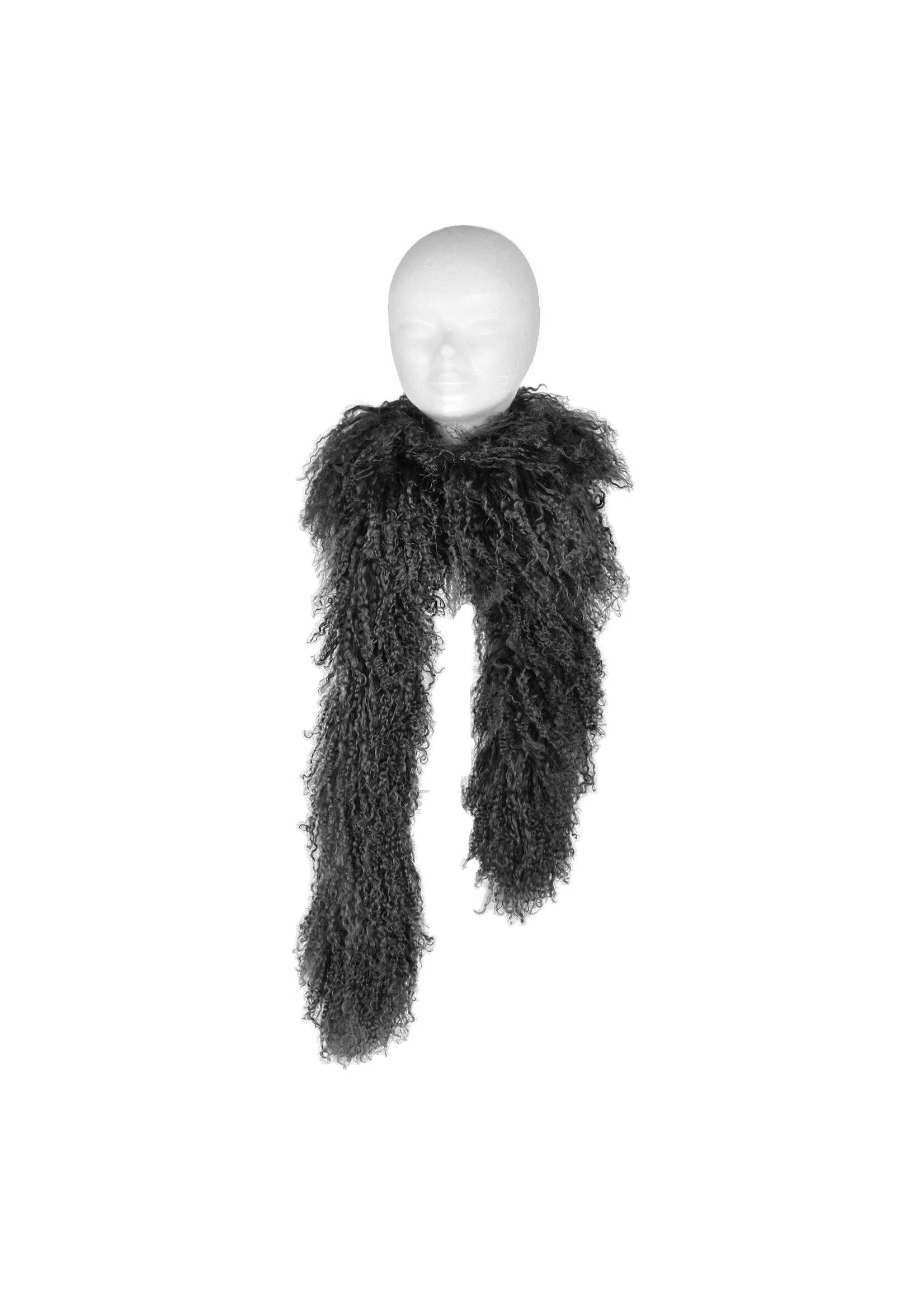 From neighbours. Tibetan sheepskin scarves