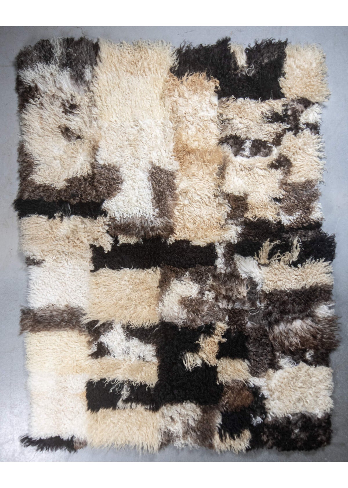 Van Buren Schapenvacht karpet krulvacht - 200x150cm