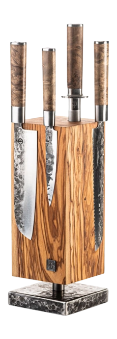 Forged Magnetisch messenblok roterend (olive)