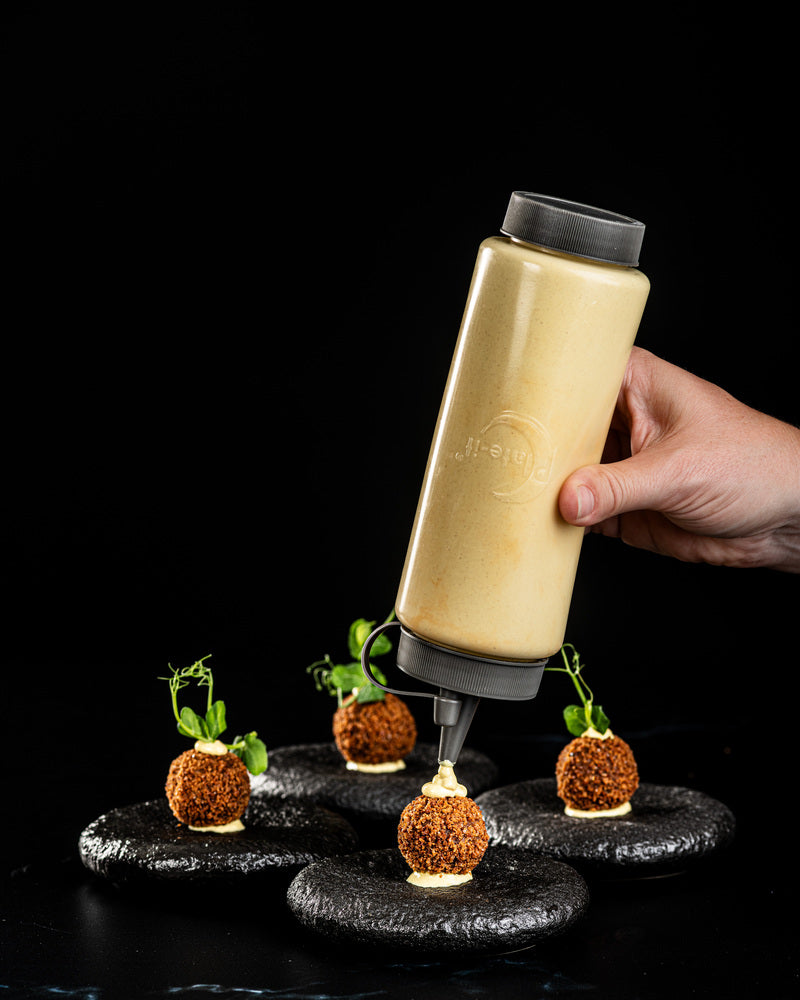 Plate-it Garneerflessen 2-delige set  500 ml