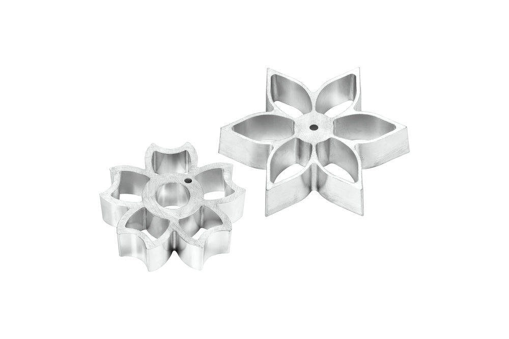 Plate-It Buñuelos rosettes Flower Power 2-delige set