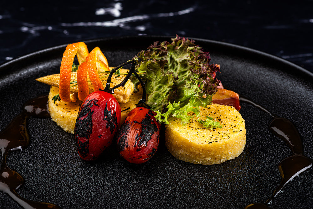 Plate-it Garneerringen met pusher 4-delige set