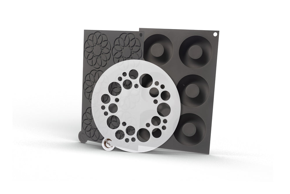 Plate-It Garneermallen Circle 3-delige set