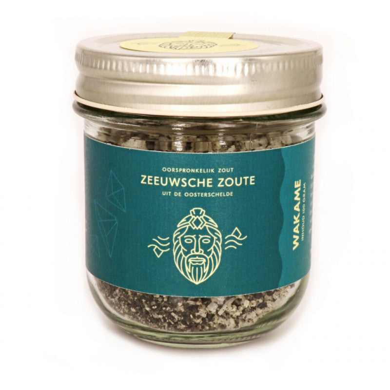 Zeeuwsche Zoute - glazen pot wakame 100 gram